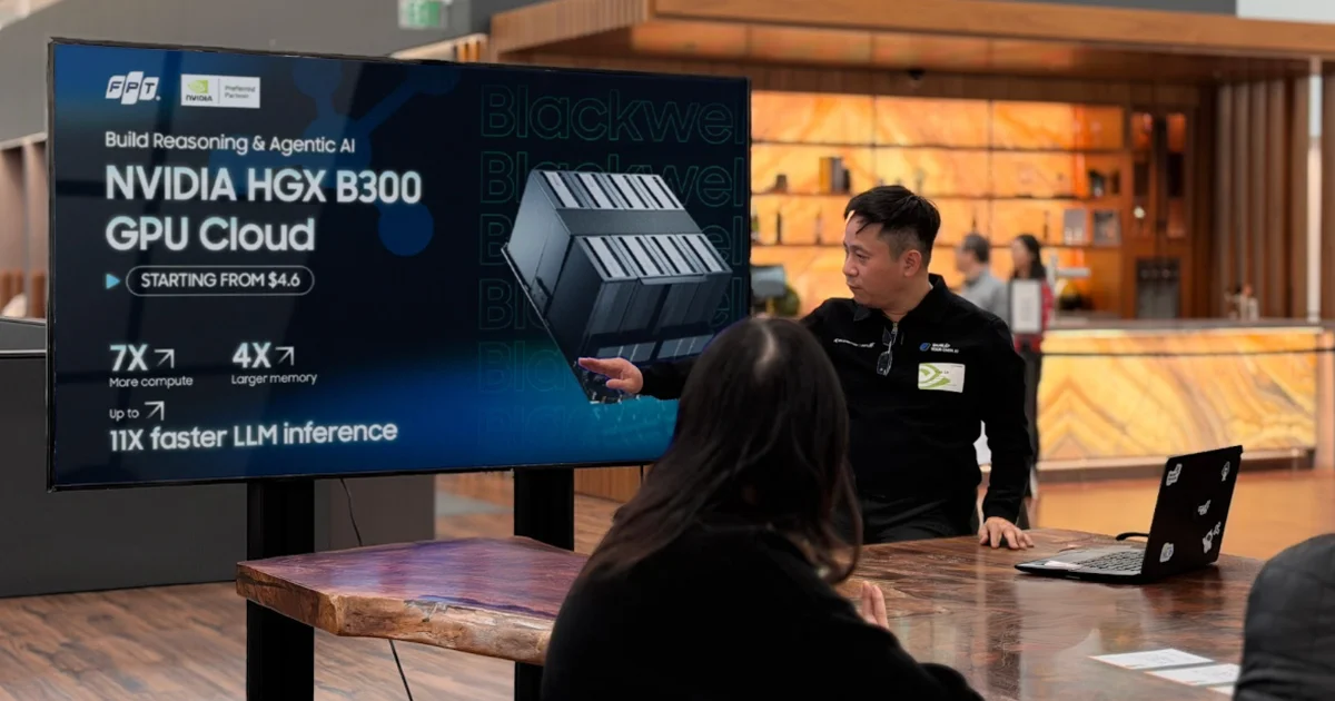 FPT AI Factory Lột Xác: Bứt Phá Giới Hạn Trí Tuệ Nhân Tạo Cùng Nvidia HGX B300