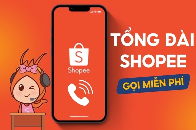 "Một nhân viên hỗ trợ tổng đài đang tư vấn khách hàng, minh họa cho việc Shopee sẵn sàng giải đáp thắc mắc người dùng."