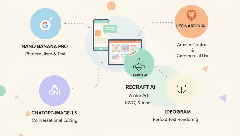 Tổng quan các công cụ AI tạo ảnh miễn phí tích hợp chatbot
